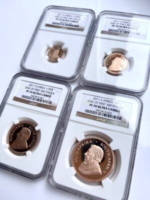 克鲁格兰校样套装 2011 年,首批300台NGC PF70 UCAM 之一