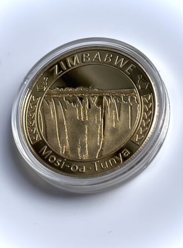 Зимбабве 2022 Золотая монета Mosi Oa Tunya 1 унция