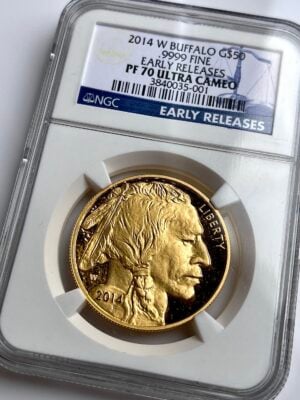 USA 2014 Buffalo Early Releases NGC PF70 UCAM
