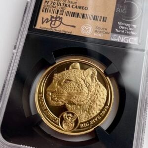 Big Five 2020 Leopard Set Proof NGC PF70 UCAM-first-day-issue