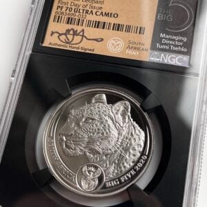 Big Five 2020 Leopard Set Proof NGC PF70 UCAM-first-day-issue