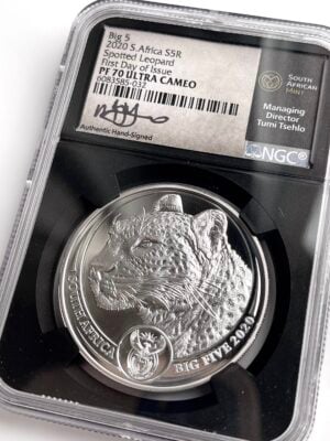 Big Five 2020 Leopard Set Proof NGC PF70 UCAM-first-day-issue