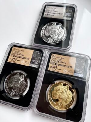 Big Five 2020 Leopard Set Proof NGC PF70 UCAM-first-day-issue
