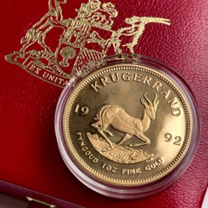 Kruegerrand 1992 Étui Or 1oz