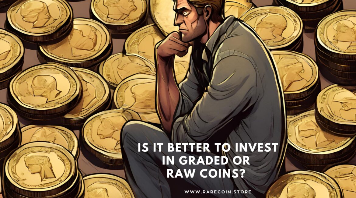 Is it better to invest in graded or ungraded/raw coins?