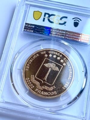 guinea-equatoriale-1993-30000-franchi-pcgs-ms67_2 Guinea Equatoriale 1993 30000 Franchi PCGS MS67