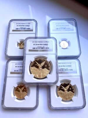 墨西哥 2013 Libertad 精制金套装 NGC PF70 UCAM