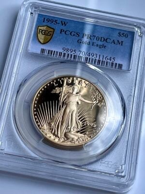 USA American Eagle 1995 50 US Dollar PCGS PR70 DCAM