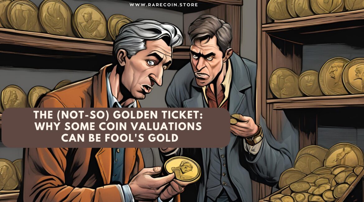 Der (nicht ganz so) goldene Tipp: Warum Online-Münzbewertungen manchmal Quatsch sind