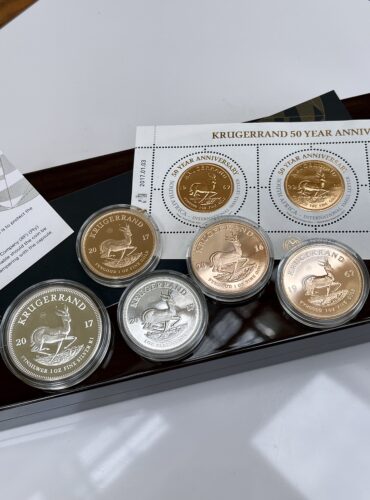 Krugerrand 2017 1967 Vintage 5oz Set