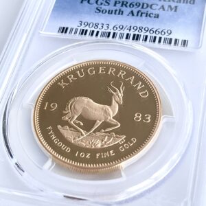 Kruegerrand 1983 1oz Proof PCGS PR69 DCAM