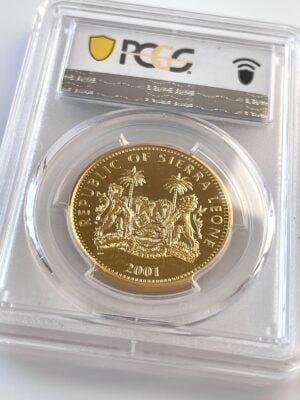 sierra-leone-2001-250-dollars-puma-piedfort-1oz-gold-pcgs-pr69-dcam_2 Sierra Leone 2001 250 Dollars Puma Piedfort 1oz Or PCGS PR69 DCAM
