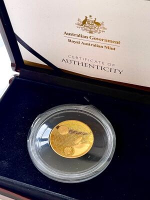 澳大利亚-2019-100 Dollar-50 周年纪念mondlandung_2 澳大利亚 2019 年 100 美元 50 周年登月活动
