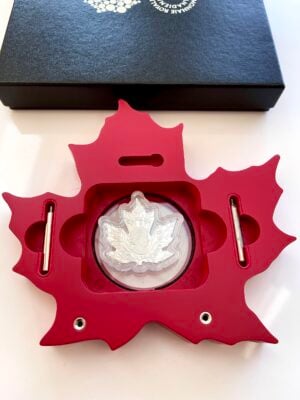 canada-2015-moneda-de-plata-prueba-de-20-dolares-canadienses-en forma de hoja-de-arce_2 Moneda de plata Proof con forma de Hoja de Arce Canadiense de 20 Dólares de Canadá 2015