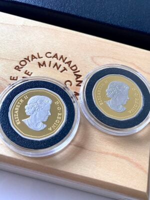 kanada-2017-1-dollar-proof-gold-2-muenzen-set-30-jahre-loonie_3 Kanada 2017 1 Dollar Proof Gold 2 Muenzen Set 30 Jahre Loonie
