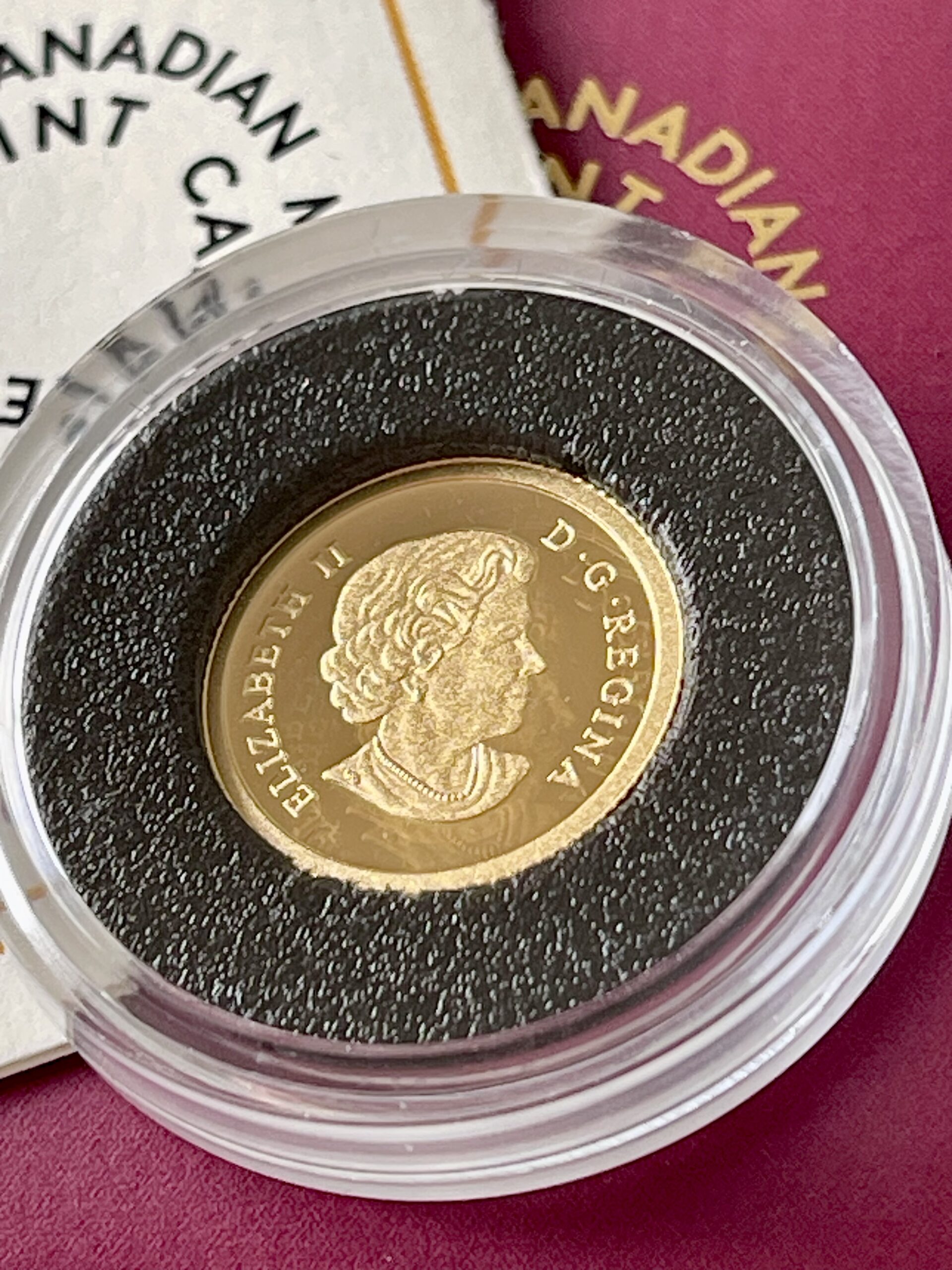 加拿大- 2017 - 50 美分- 金