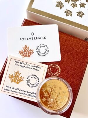 Canada 2018 Maple Leaf 250 Dollar the magnificent maple