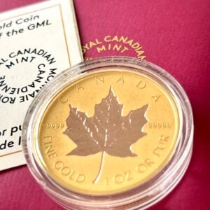 Kanada 2019 200 Dollar 40 Jahrestag Gold Maple Leaf 1oz Reverse Proof Goldmuenze