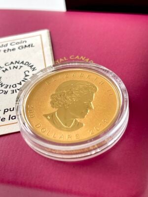 Canada-2019-200-dollar-40e-anniversaire-or-feuille-d’érable-1oz-reverse-proof-gold-piece_6 Canada 2019 200 dollars 40e anniversaire Feuille d'érable en or 1 once Pièce d'or inversée de qualité épreuve numismatique