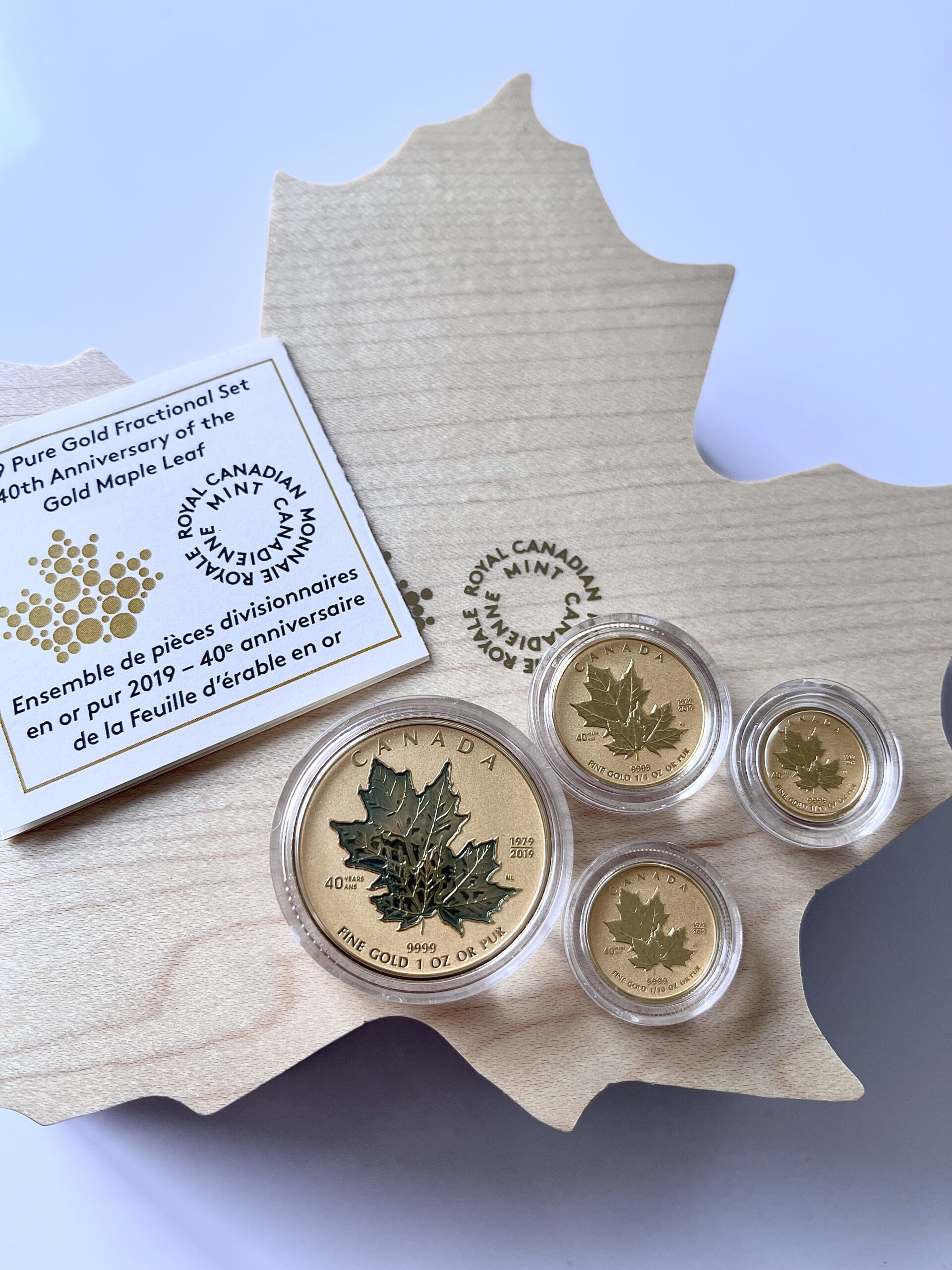 加拿大- 2019 - 枫叶- 分数套装