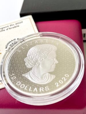canada-2020-moneda-de-plata-hoja-de-arce-pulsante-de-10-dolares_3 Moneda de plata Hoja de Arce Pulsante de 10 Dólares Canadá 2020