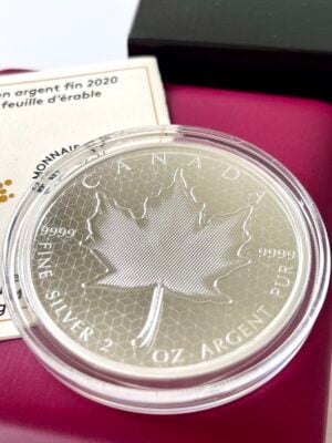 Canada 2020 10 Dollar Pulsating Maple Leaf Silver Coin