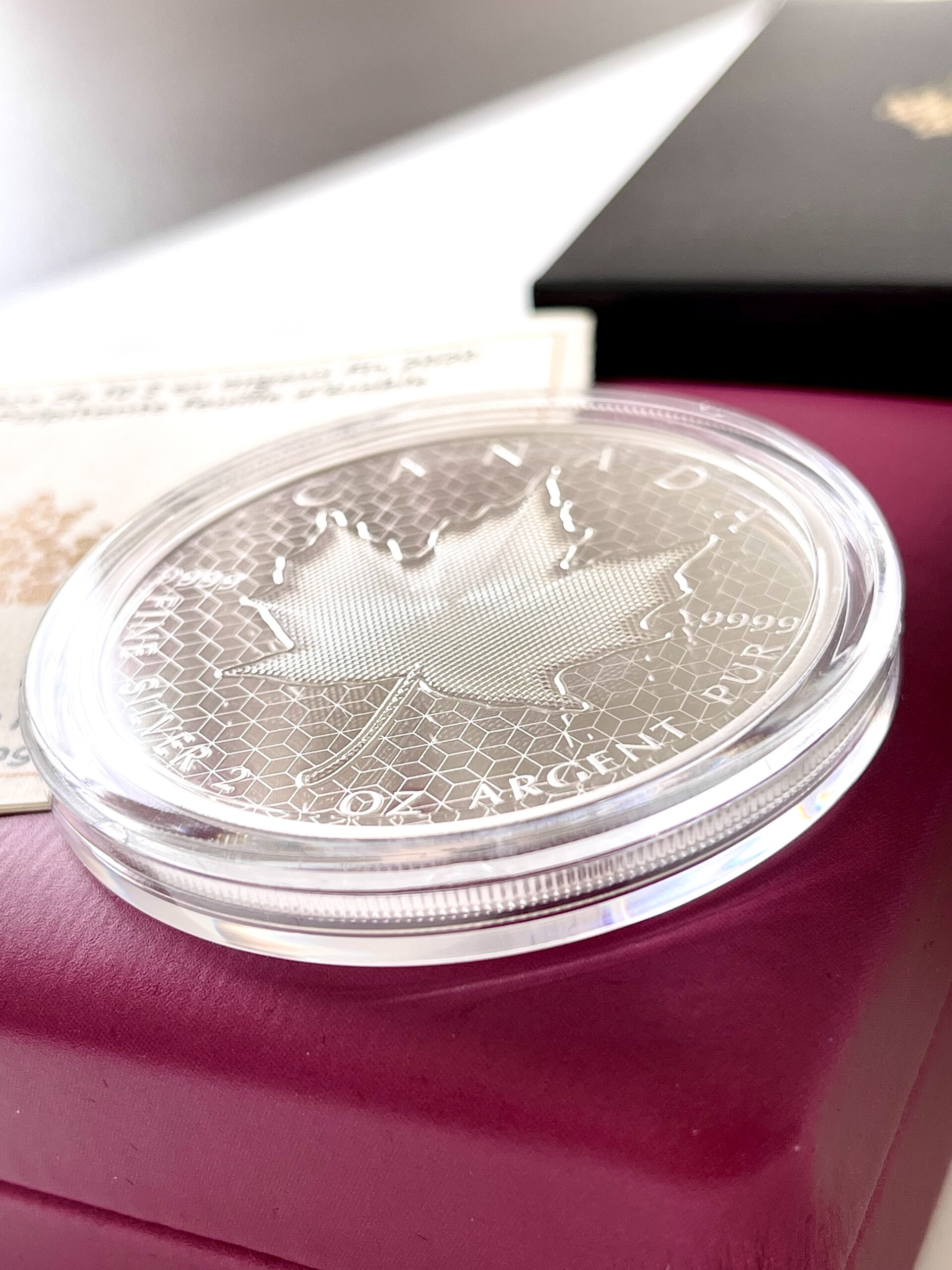 加拿大- 脉动枫叶- 银币