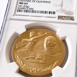 Mexiko 1954 100 Jahrestag der Verteidigung Guaymas NGC MS63