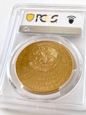 墨西哥-1960-金牌-国家畜牧业博览会-PCGS-sp61_2 1960 年墨西哥全国畜牧业博览会金奖 PCGS SP61