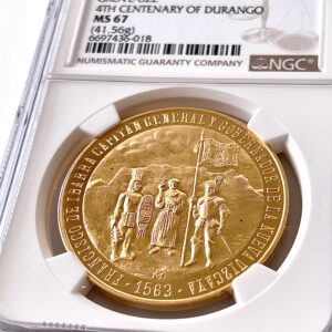 Mexiko 1963 4th Centenary Durango NGC MS67