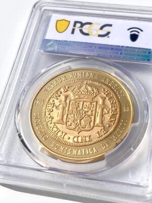 墨西哥-1973-钱币学会-1772-8-real-pcgs-sp69_2 墨西哥 1973 年钱币学会 1772 年,8 Real PCGS SP69