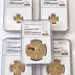 Mexique 2009 Libertad Proof Set NGC PF69 UCAM