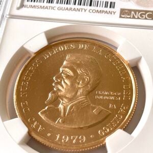 Peru 1979 100k Soles Francicso Bolognesi NGC MS67
