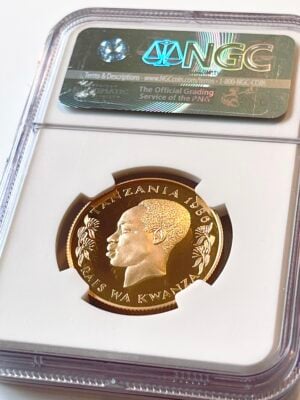 tanzania-1986-2000-shilling-banded-green-sunbird-ngc-pf70-ucam_7 Tanzania 1986 2000 Shilling Banded Green Sunbird NGC PF70 UCAM