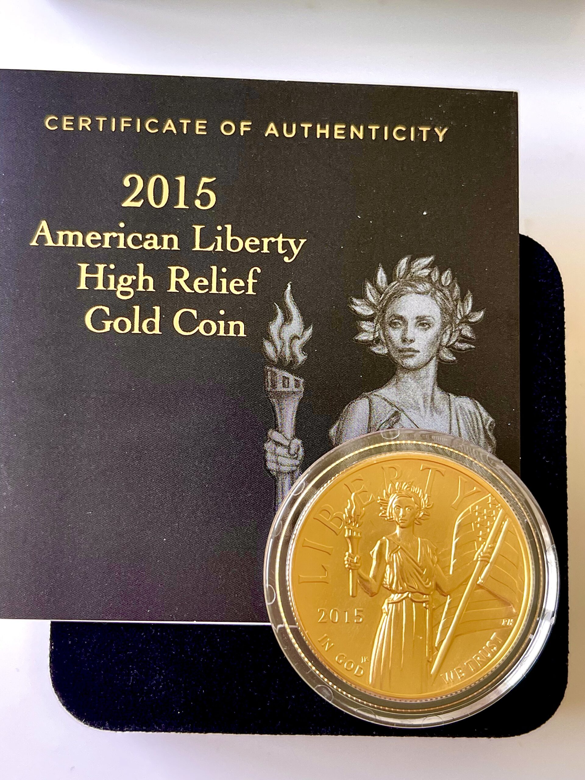 美国- 100 美元- 美国自由- 2015 - 高救济