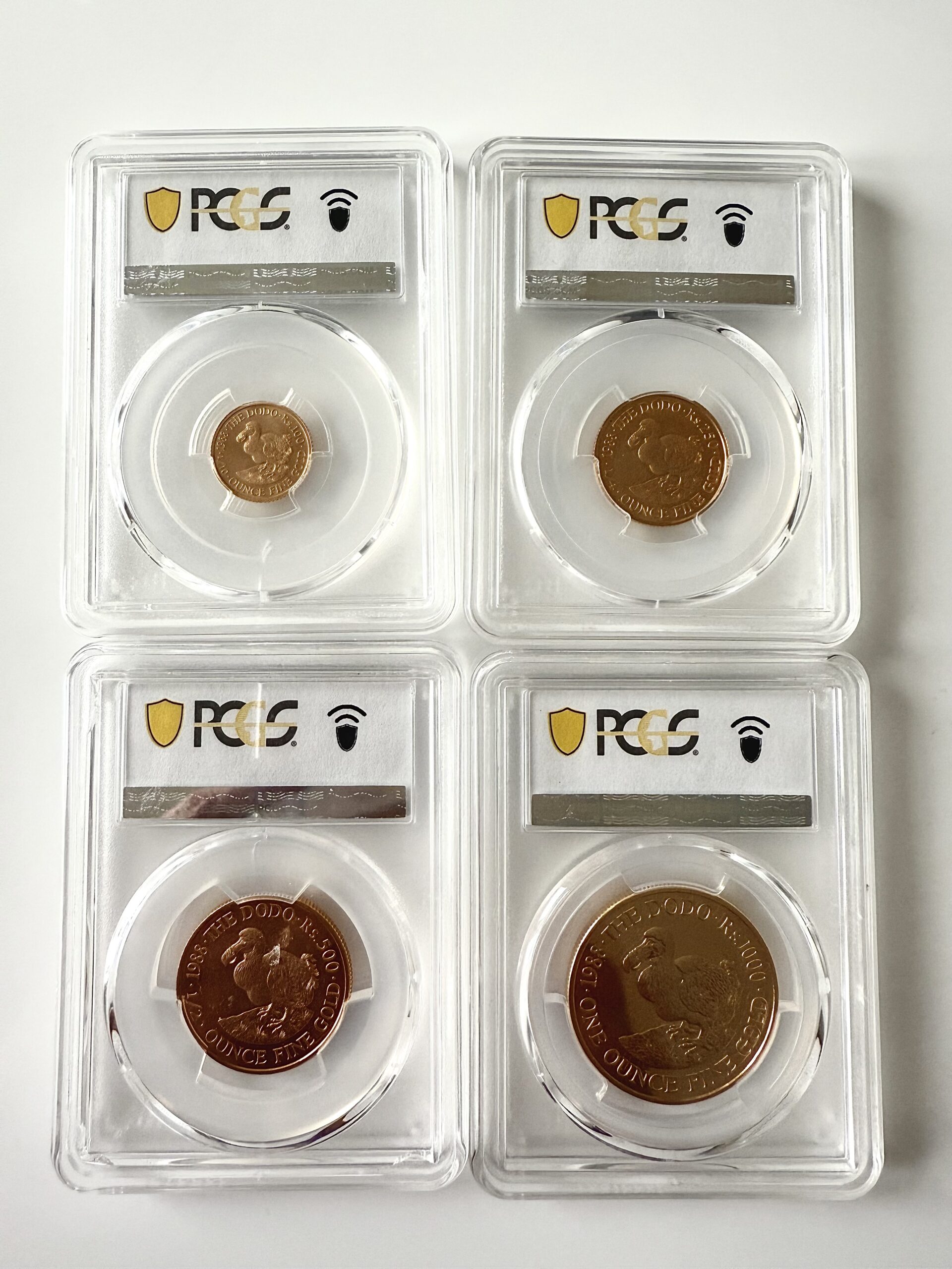 毛里求斯- 1988 - 卢比- 渡渡鸟