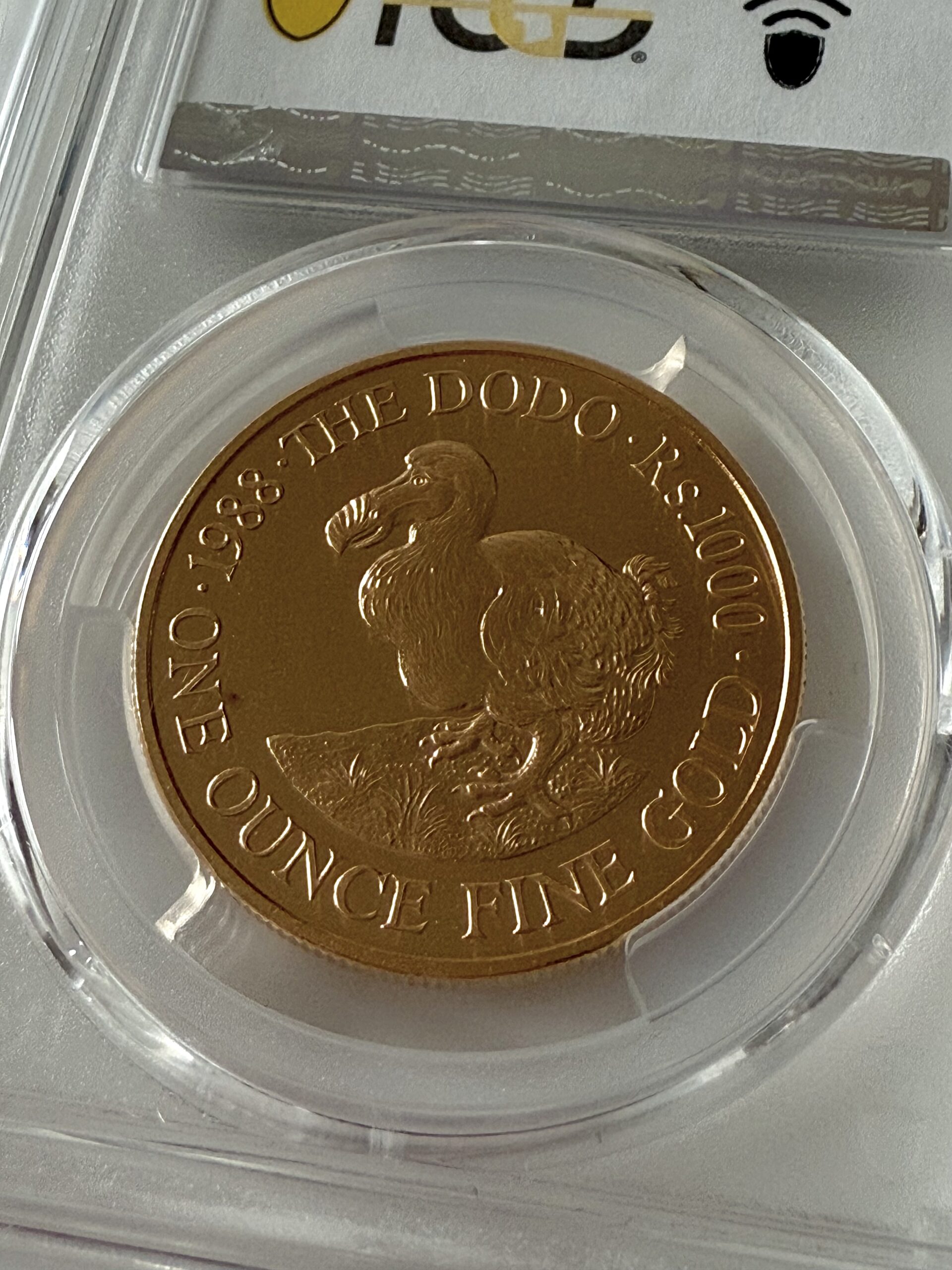 毛里求斯- 1988 - 卢比- 渡渡鸟