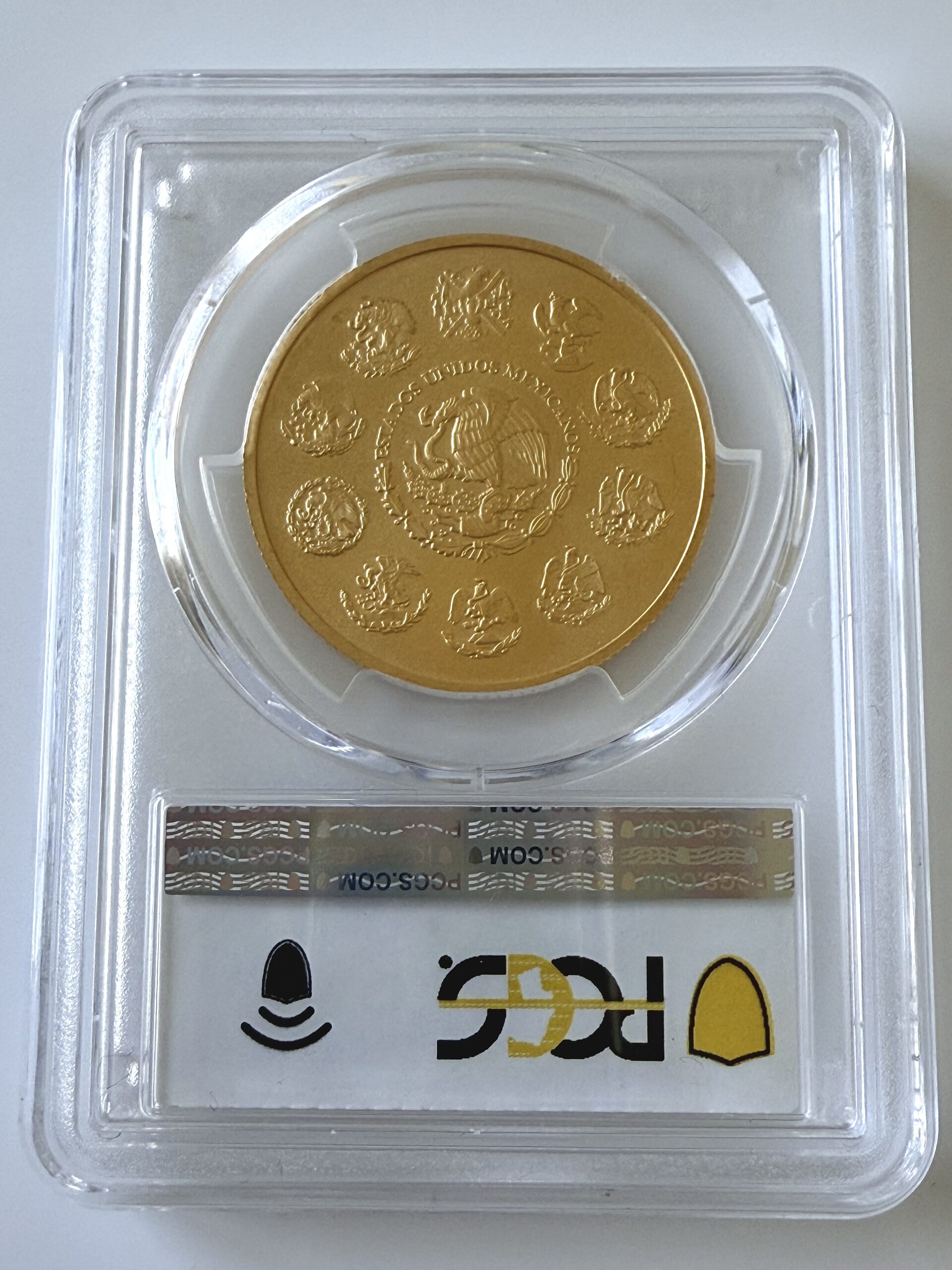 メキシコ　リベルタード 銀貨　APMEX PCGS　FIRST 2024年 2024 Mexico 1 oz Silver Libertad (MD Premier + PCGS