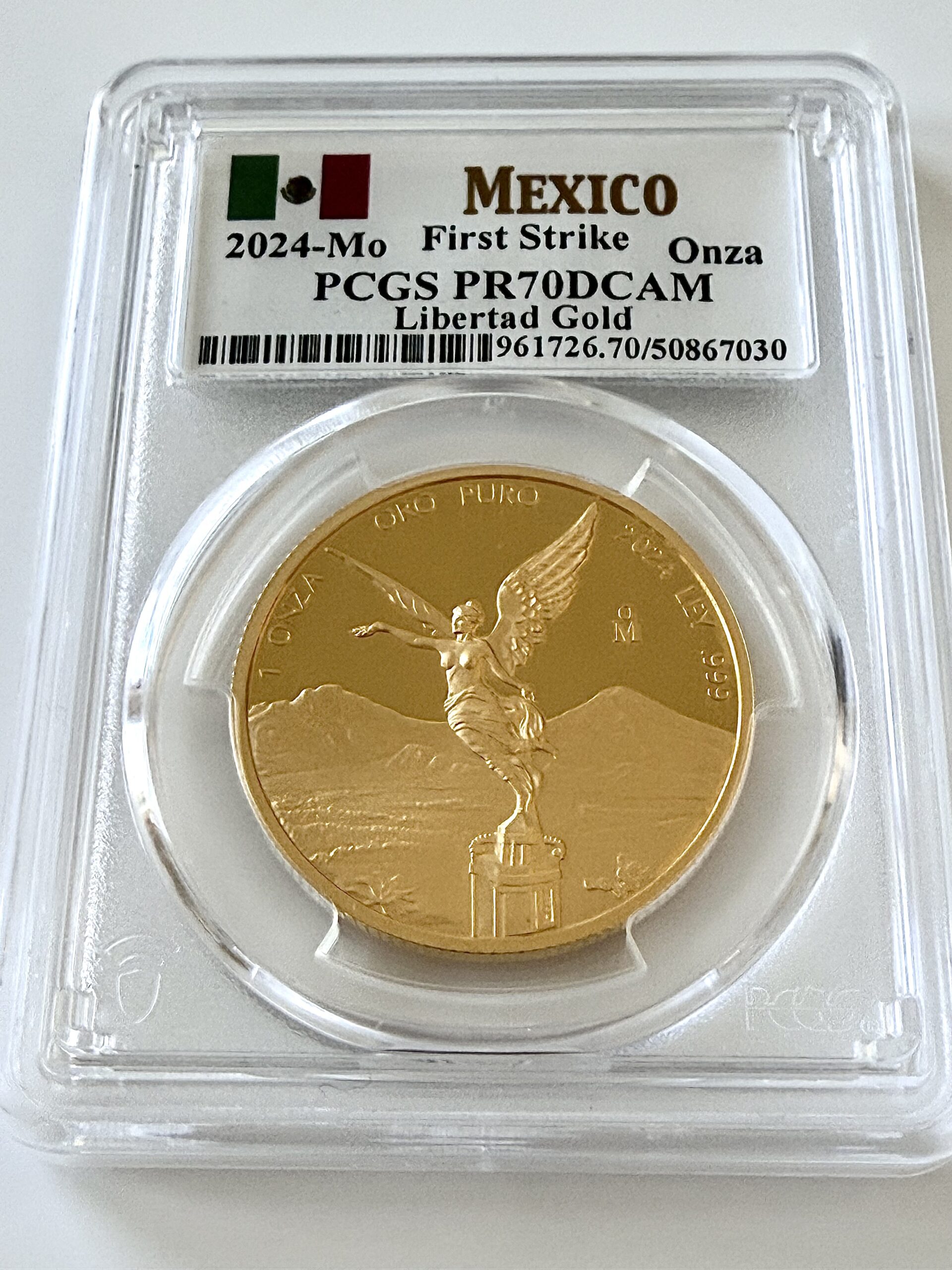 Mexico - 2024 - Libertad - Gold Coin 1 oz Proof