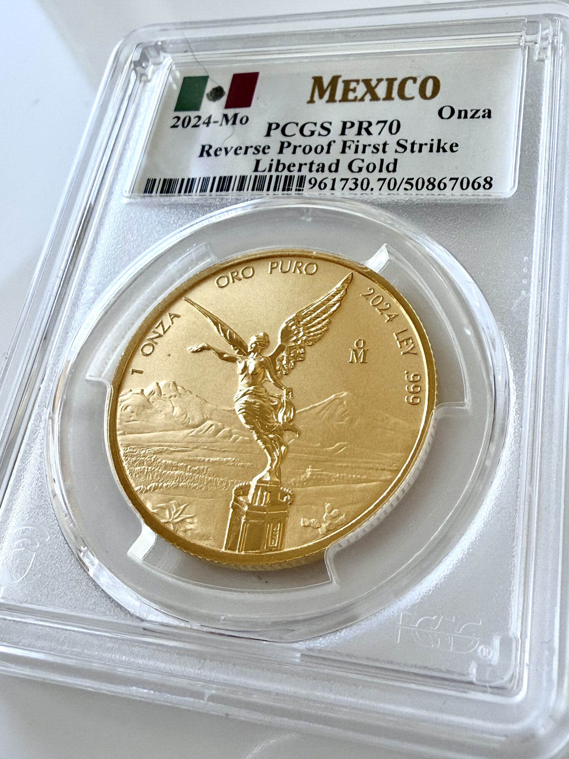 2024 Mexico Libertad Silver Coin - PF70 コレクション 2024 Mexico