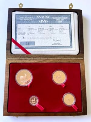 南非 1996 Kruegerrand 精制 Prestige Set 金币