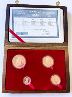南非-1996-克鲁格-证明-声望-gold_2 南非 1996 Kruegerrand 精制 Prestige Set 金币