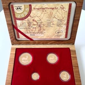 Suedafrika 2005 Kruegerrand Proof Prestige Set Gold