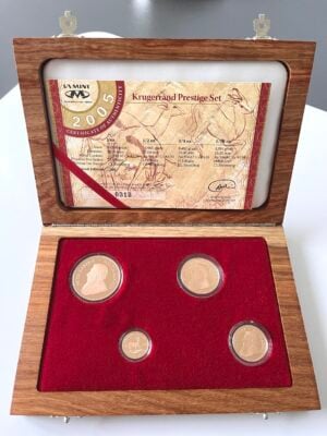南非 2005 Kruegerrand 精制 Prestige 套装 gold_2 南非 2005 Kruegerrand 精制 Prestige Set 金币