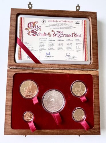 Afrique du Sud 2006 Kruegerrand Otto Schultz Proof Set Or
