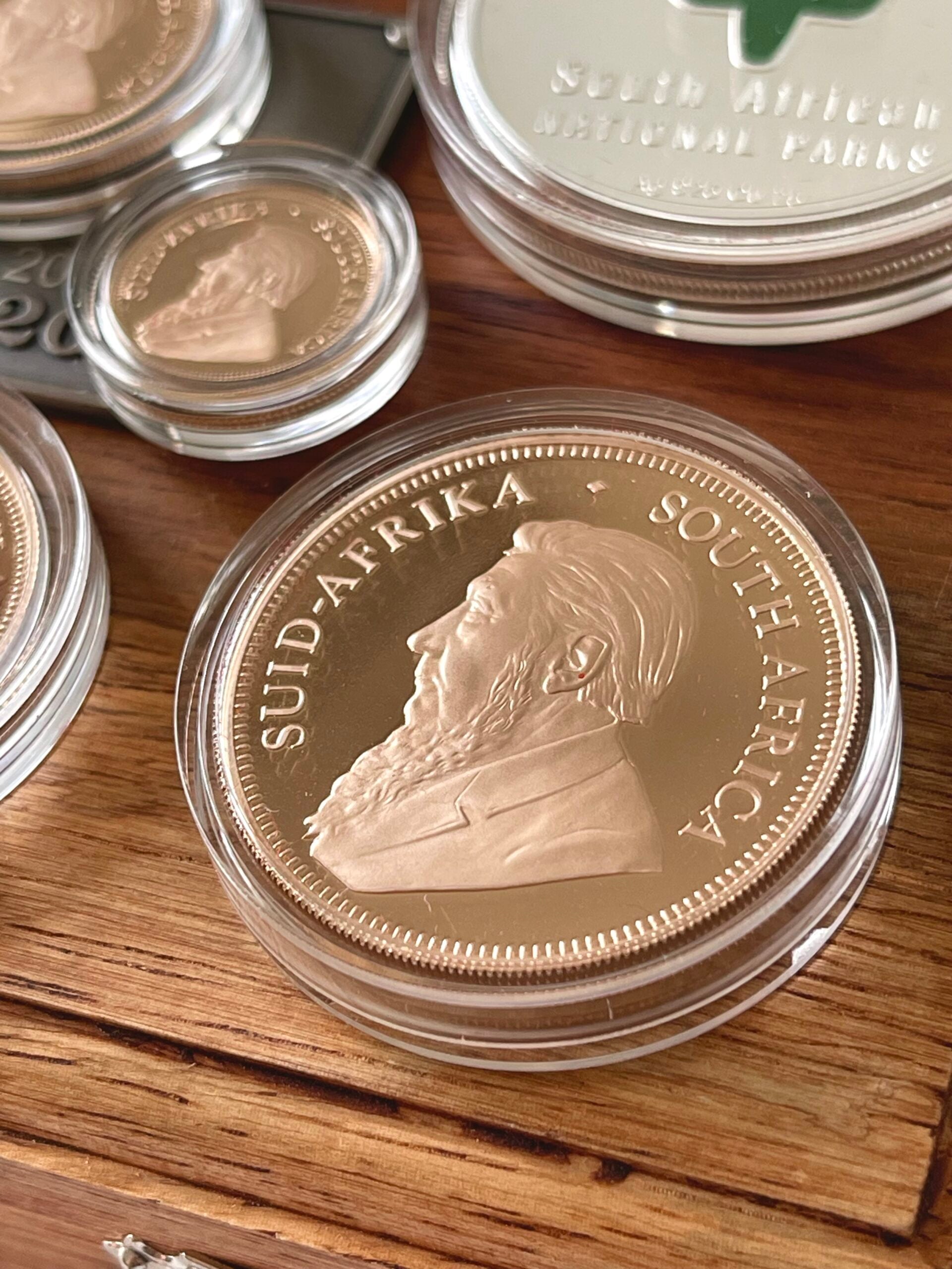 Sudáfrica 2008 Conjunto Kruegerrand Premium de lujo oro