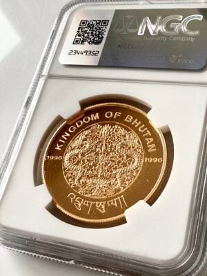 不丹-10000-NGultrum-1996-雪豹-NGC-PF69-超cameo_2 不丹 10000 Ngultrum 1996 雪豹 NGC PF69 Ultra Cameo