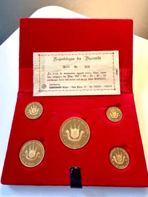 布隆迪-1967-francs-first-anniversary-republic-president-michael-micombero_2 布隆迪 1967 法郎一周年共和国总统迈克尔·米孔贝罗