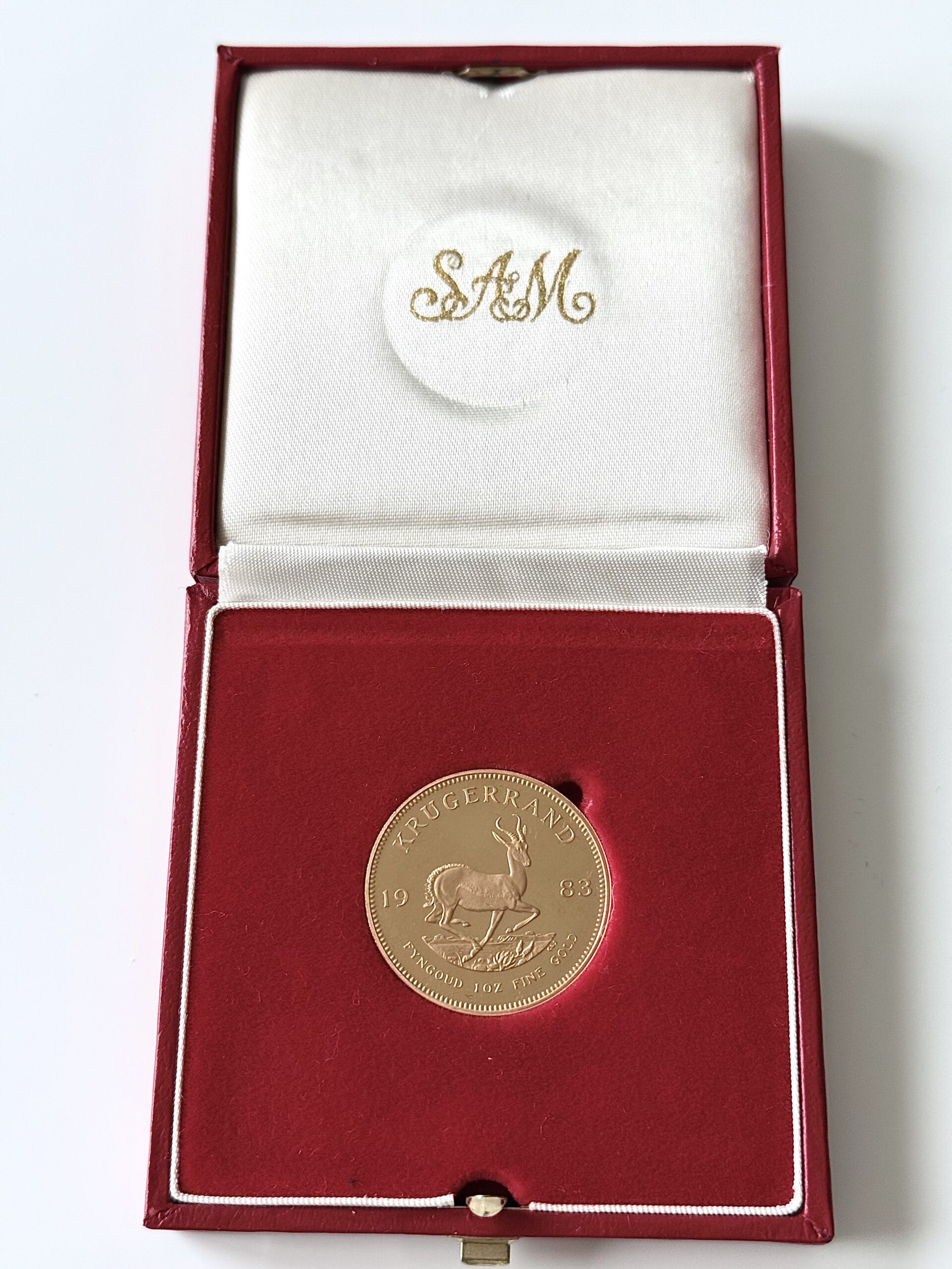 Kruegerrand 1983 1盎司精制金etui_1