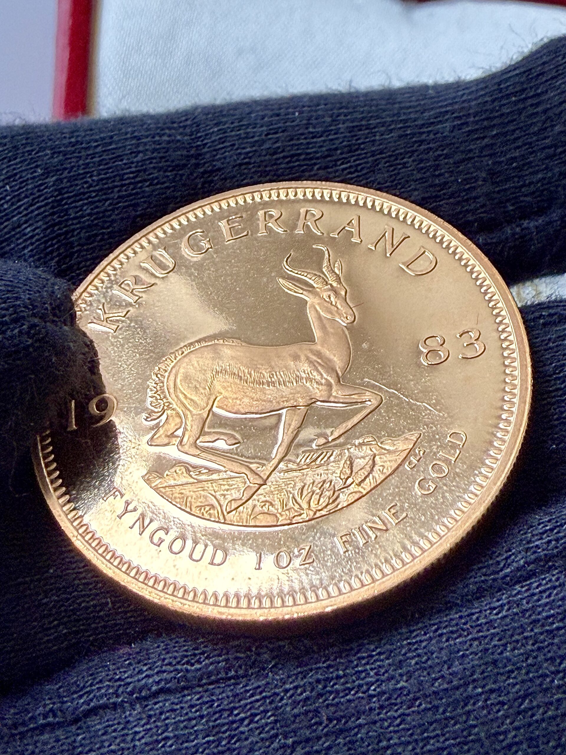 Kruegerrand 1983 1盎司精制金etui_7